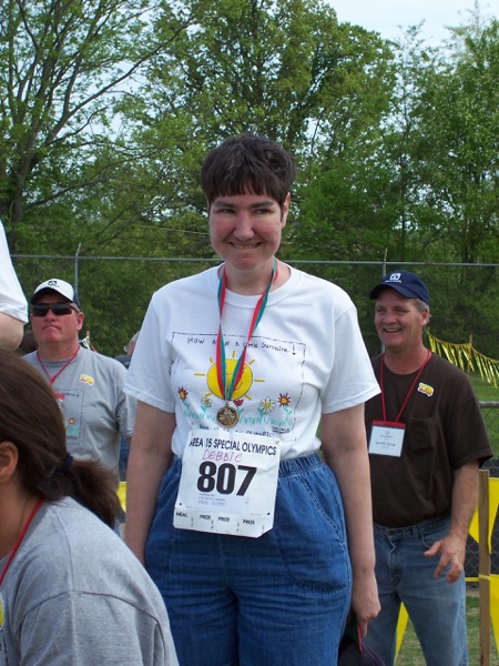 Van Hook residents participating in the Special Olympics