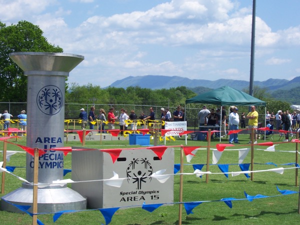 Van Hook residents participating in the Special Olympics