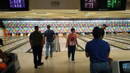 Van Hook residents participating in the Special Olympics