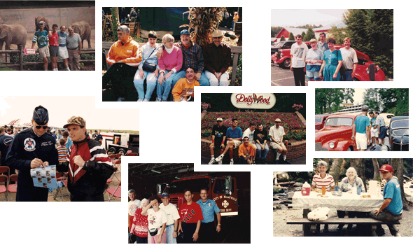 Lots of activites from Dollywood to picnics to outtings at the mall